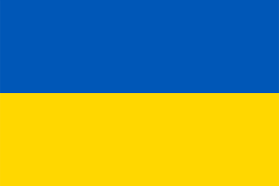 Ukrainian flag colors