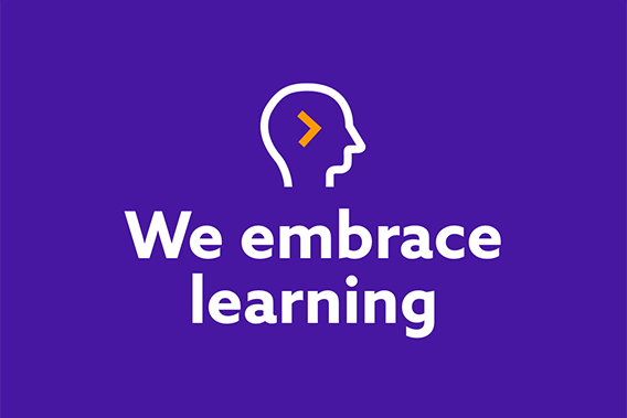 We embrace learning