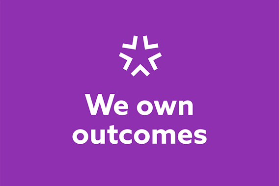 We own outcomes